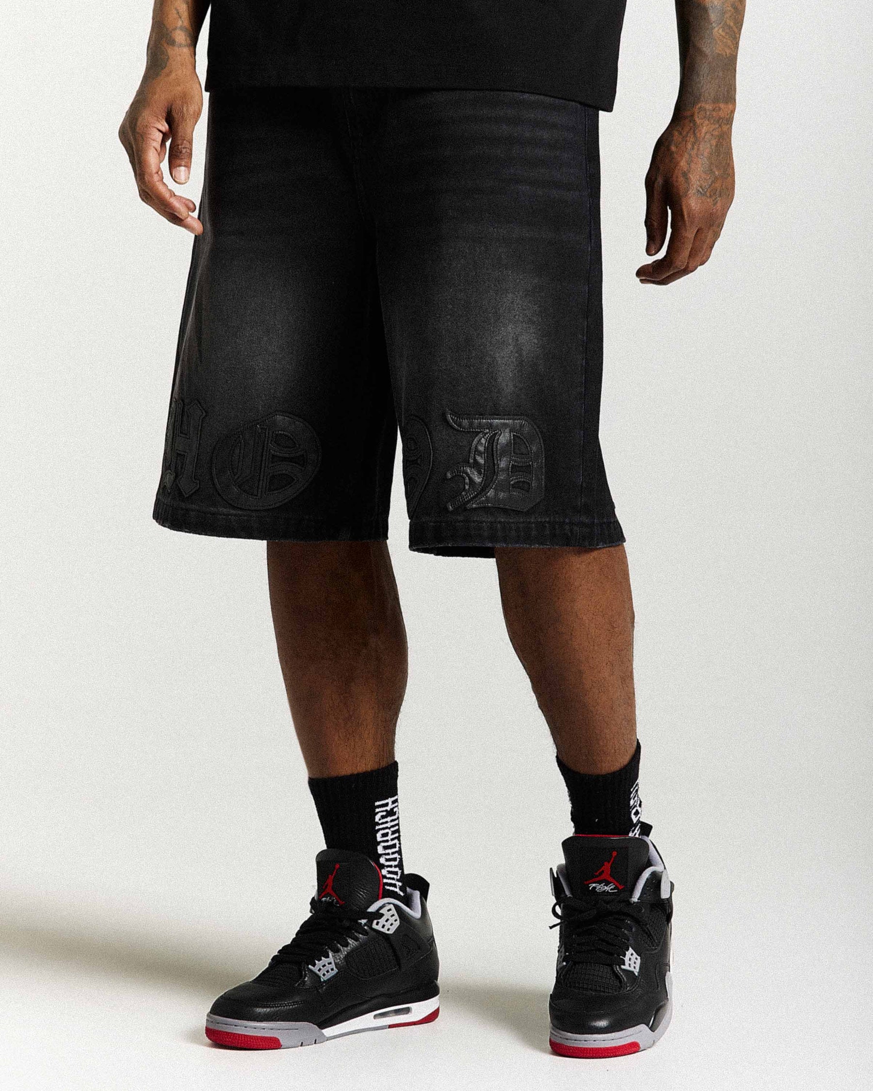Inkline Denim Jort - Lavaggio nero