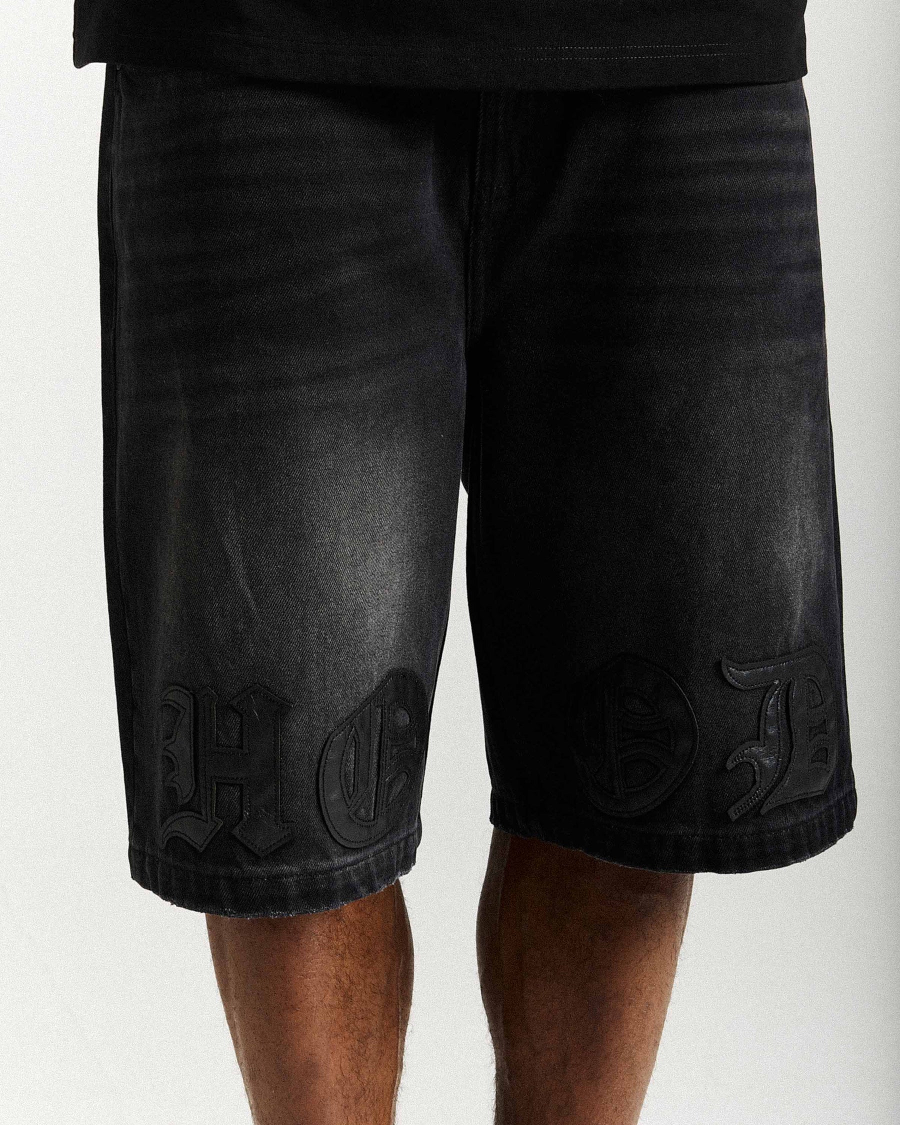 Inkline Denim Jort - Lavaggio nero