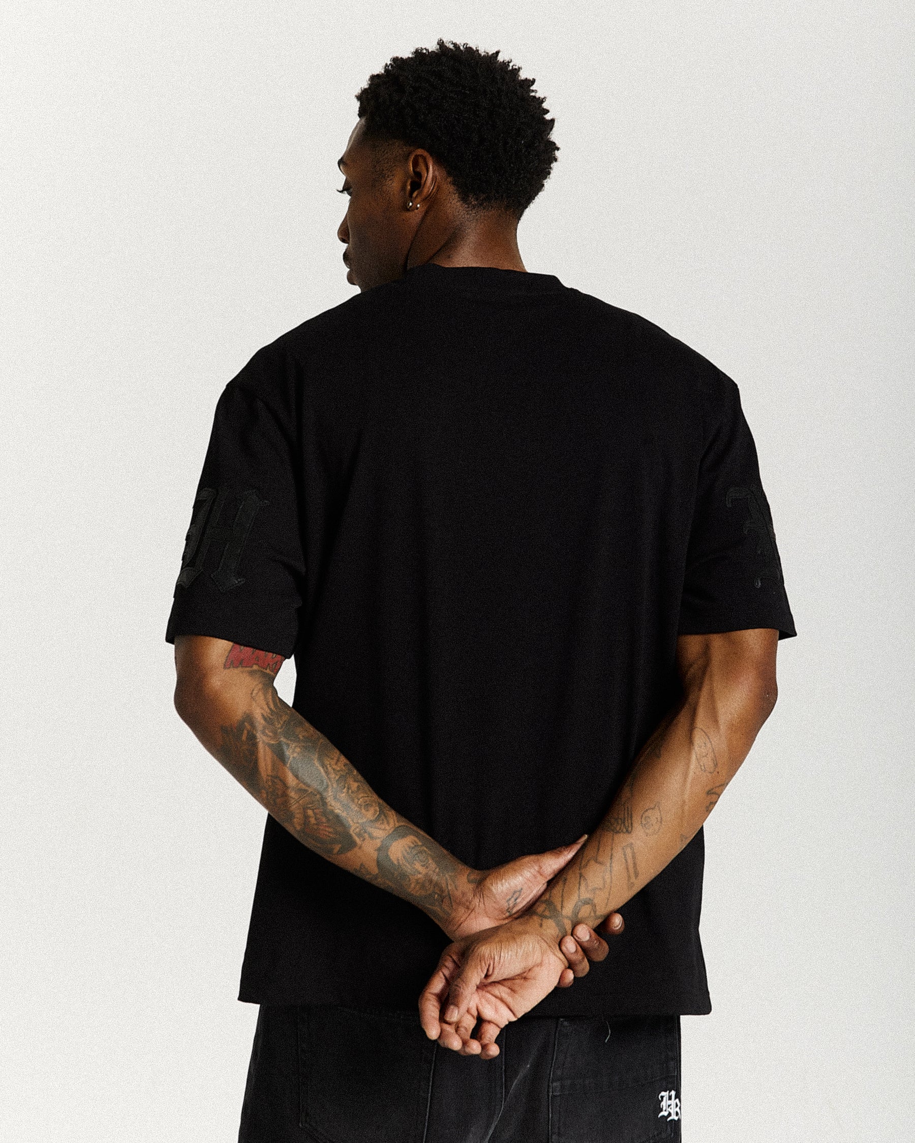 Inkline Oversized T-Shirt - Black