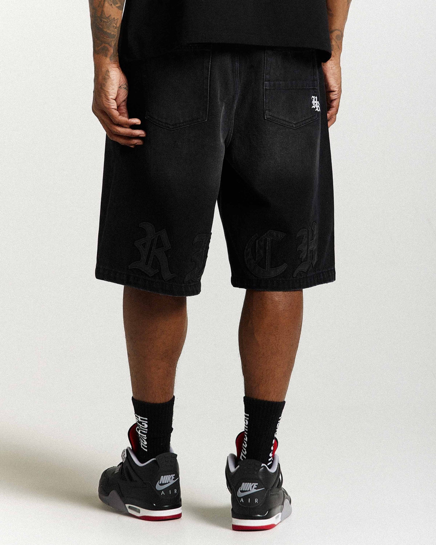 Inkline Denim Jort - Lavaggio nero