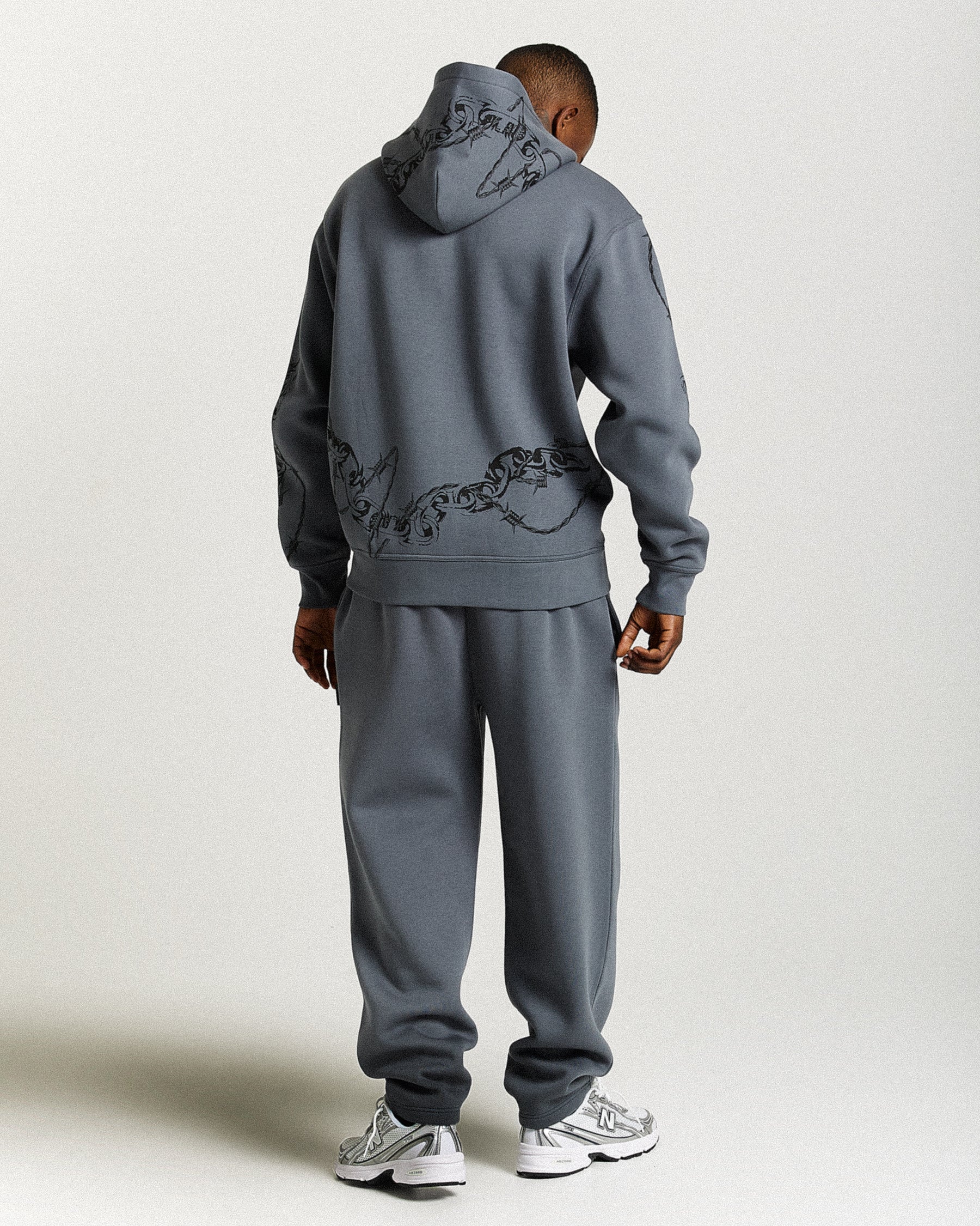 Guepard Joggers oversize - Grigio/Nero/Bianco