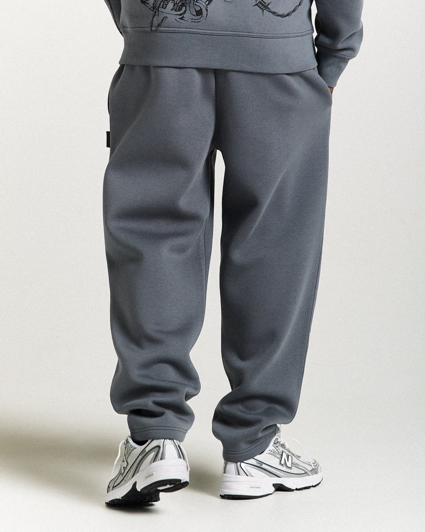 Guepard Joggers oversize - Grigio/Nero/Bianco