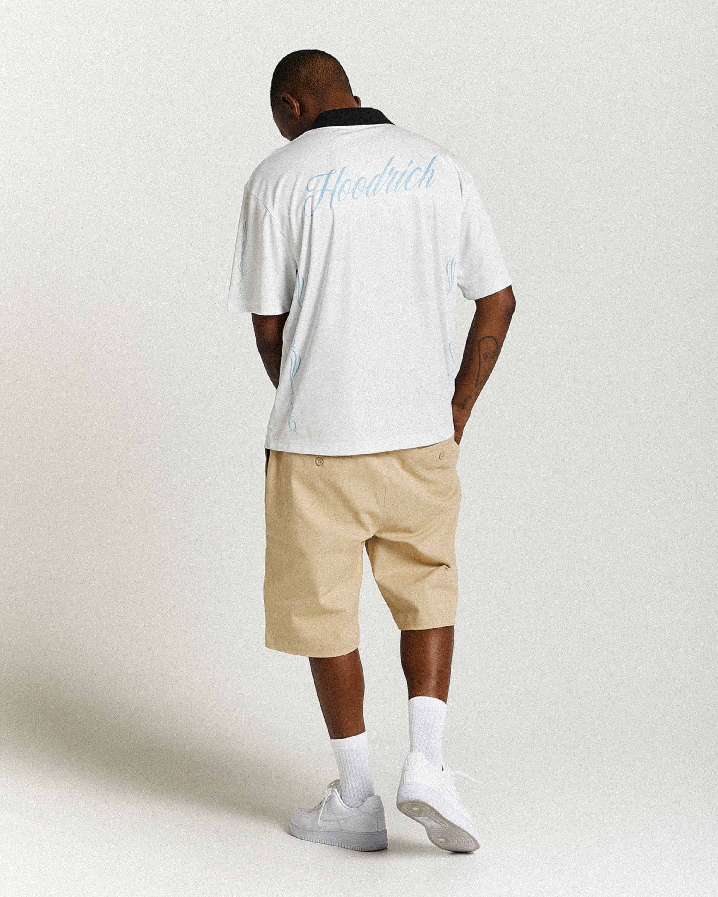 Pantaloncini Rito Woven - Cachi/Bianco
