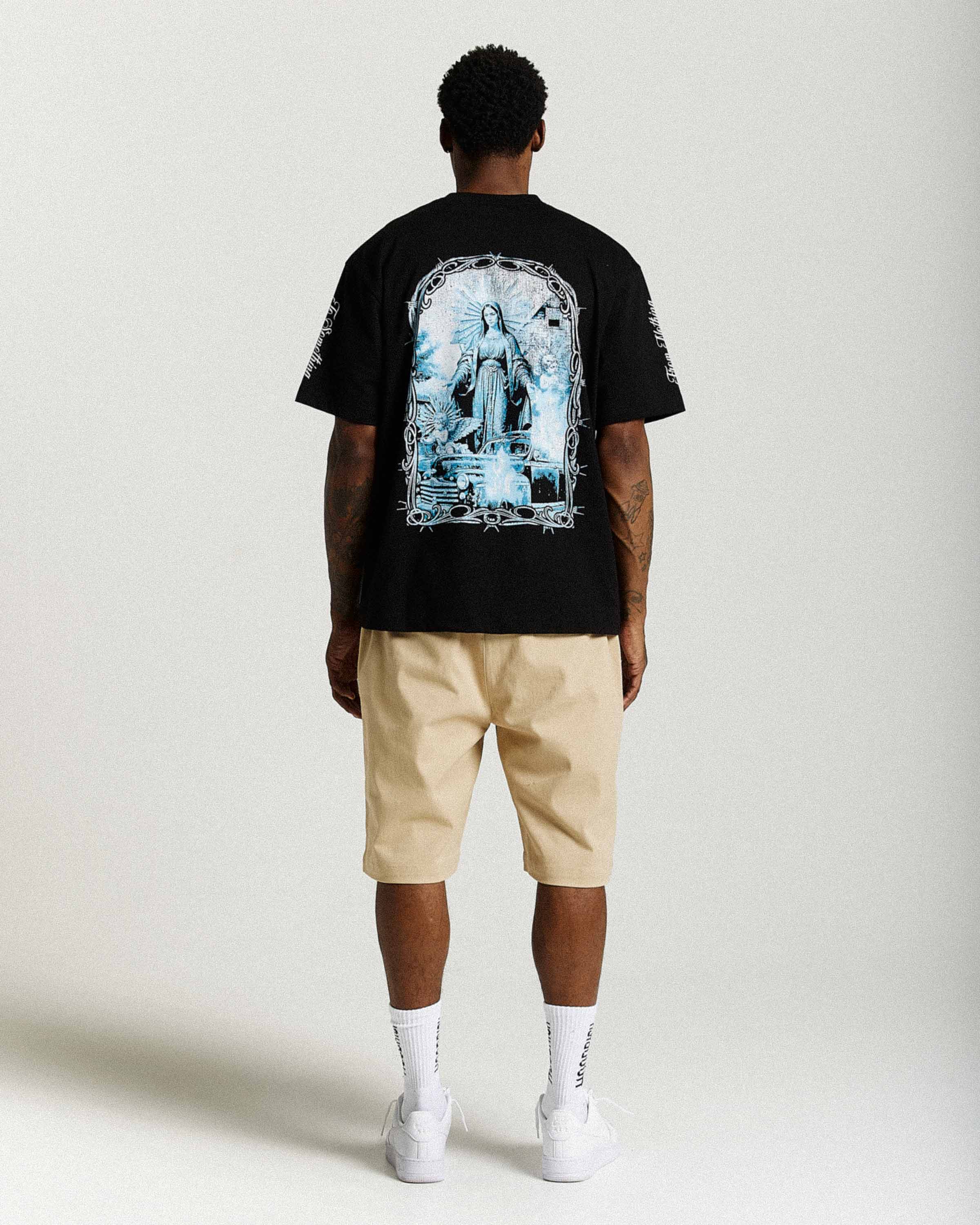 T-shirt oversize Rito - Nero/Bianco/Blu