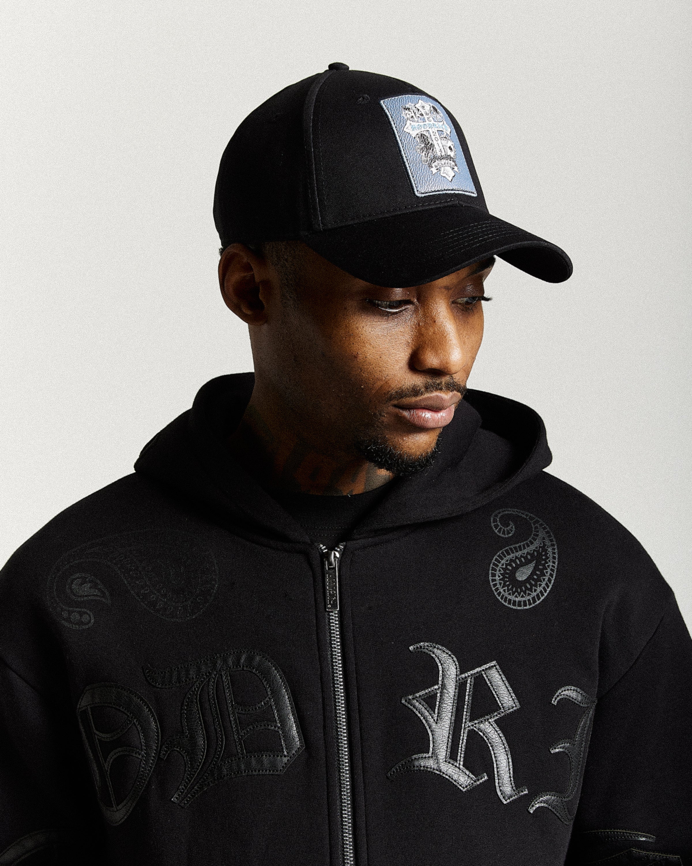 Cappellino Cross - Nero/Blu