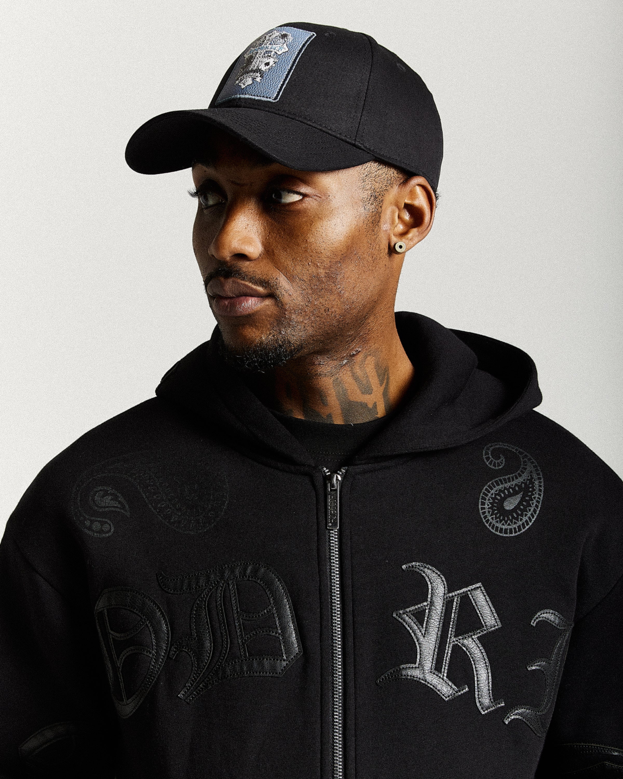Cappellino Cross - Nero/Blu