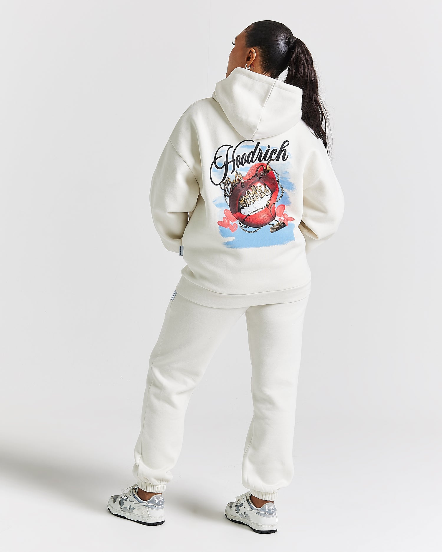 Grillz Joggers - White/Red/Blue
