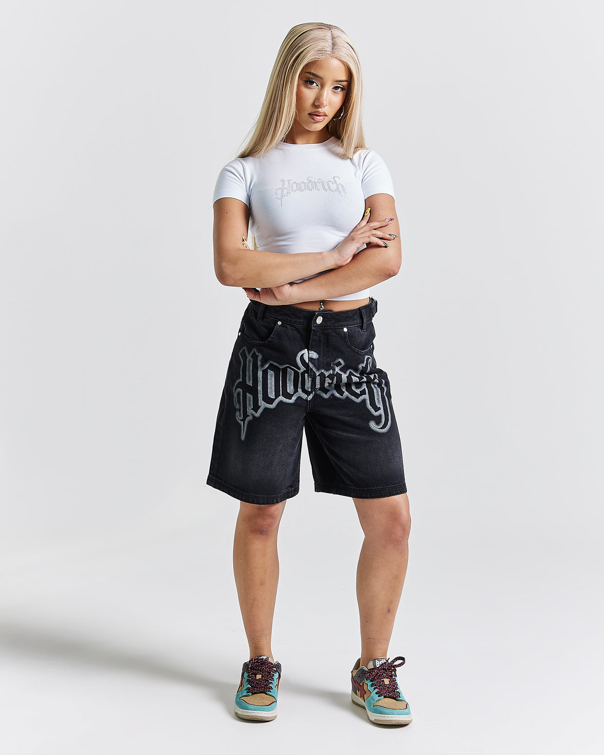 Totem Denim Jorts - Black Wash