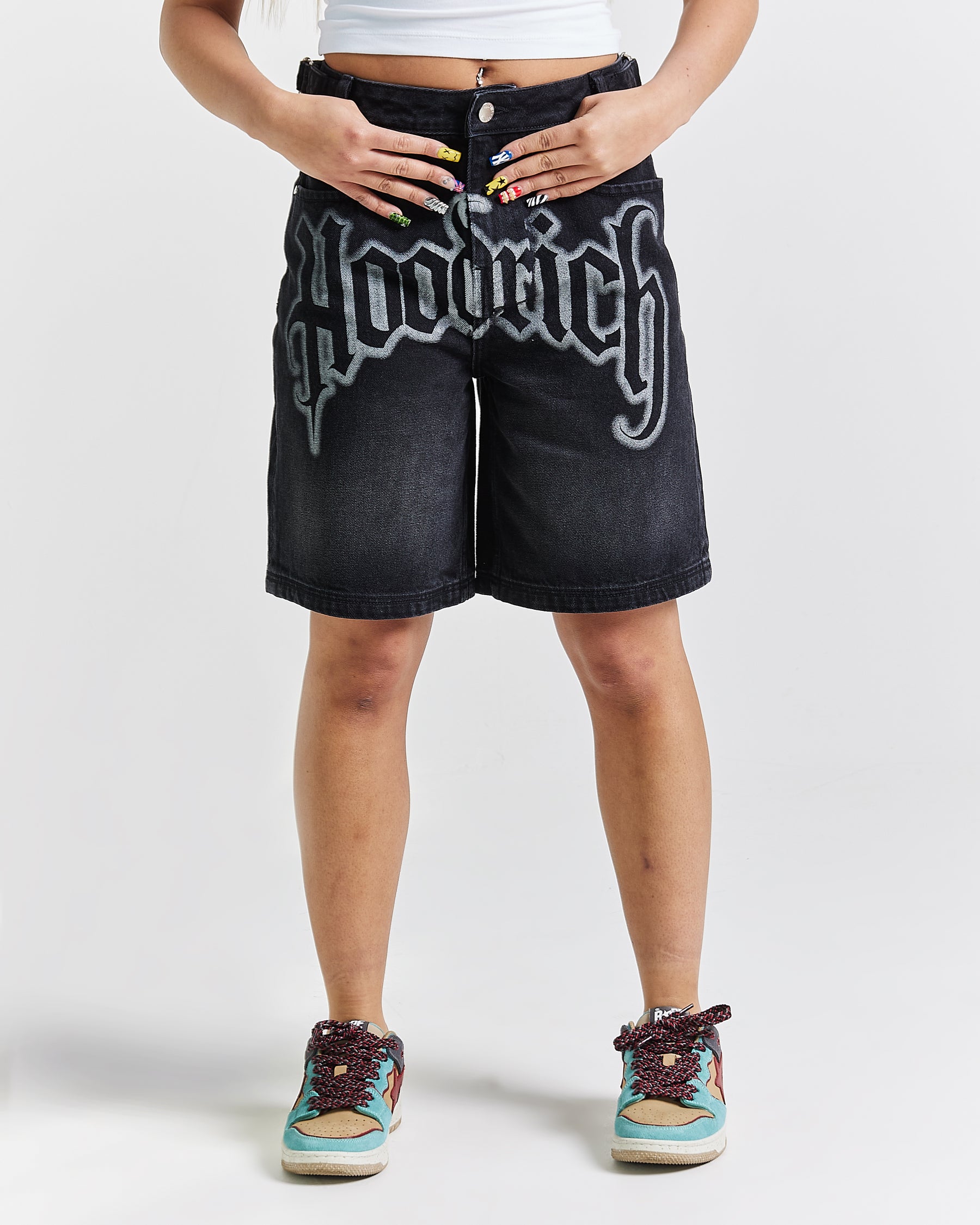 Totem Denim Jorts - Black Wash