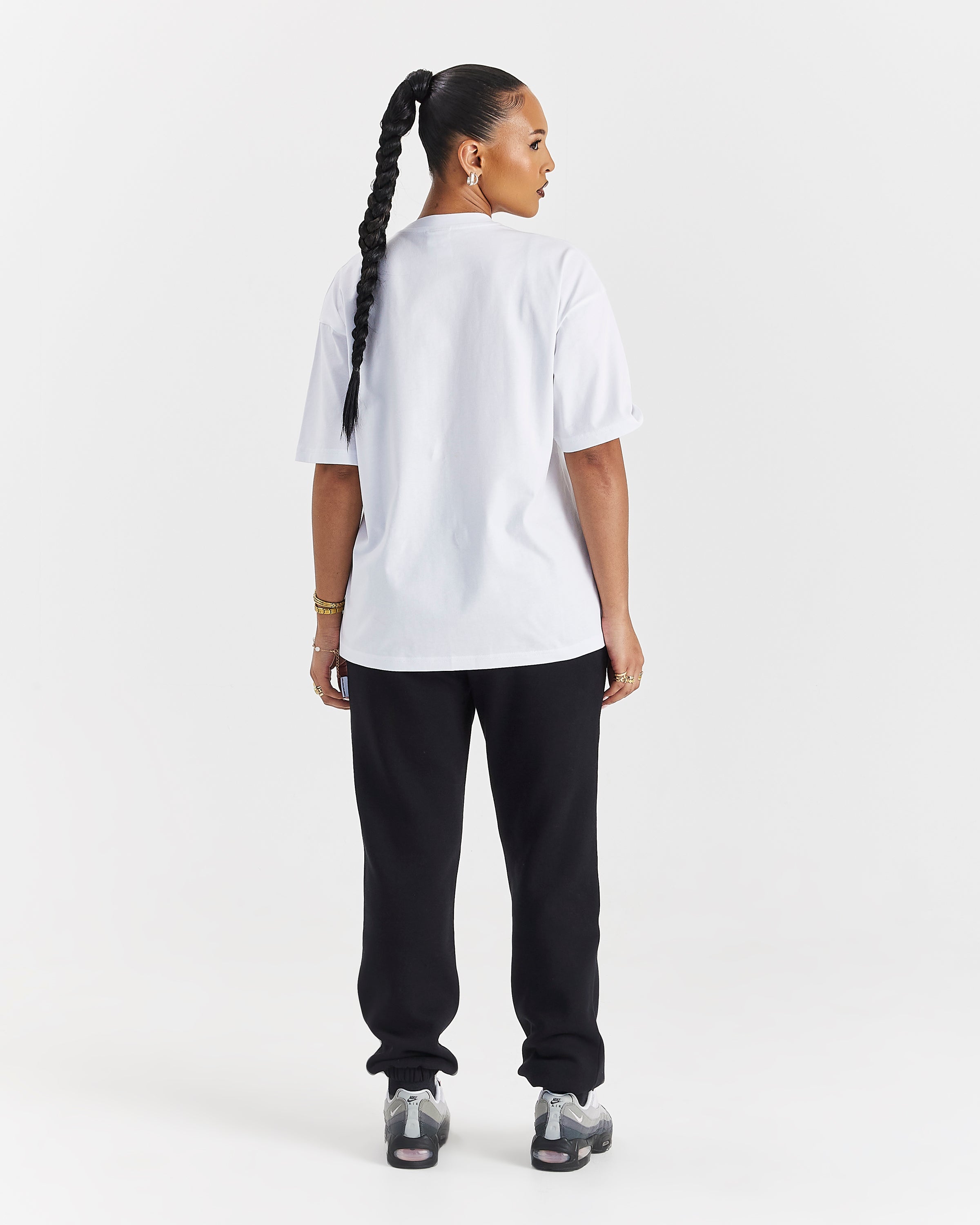 Pantaloni da jogging Fray - Nero/Rosa