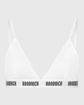 OG Core Triangle Bralette - White/Black